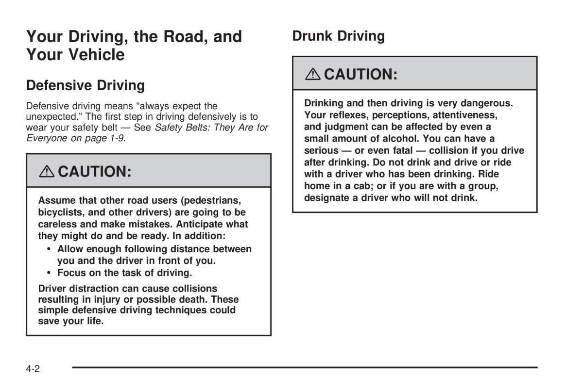 Chevrolet Corvette C5 owners manual / page 246