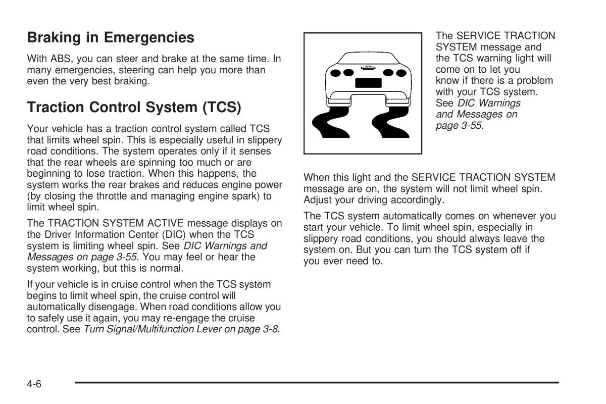 Chevrolet Corvette C5 owners manual / page 250