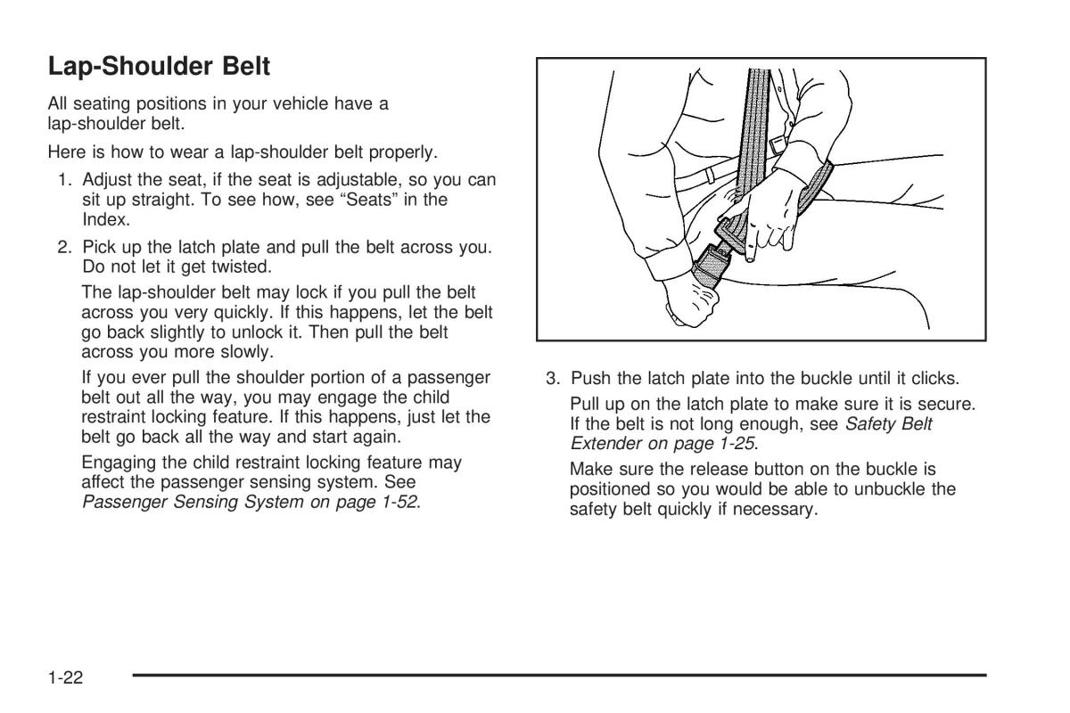 Chevrolet Corvette C5 owners manual / page 26