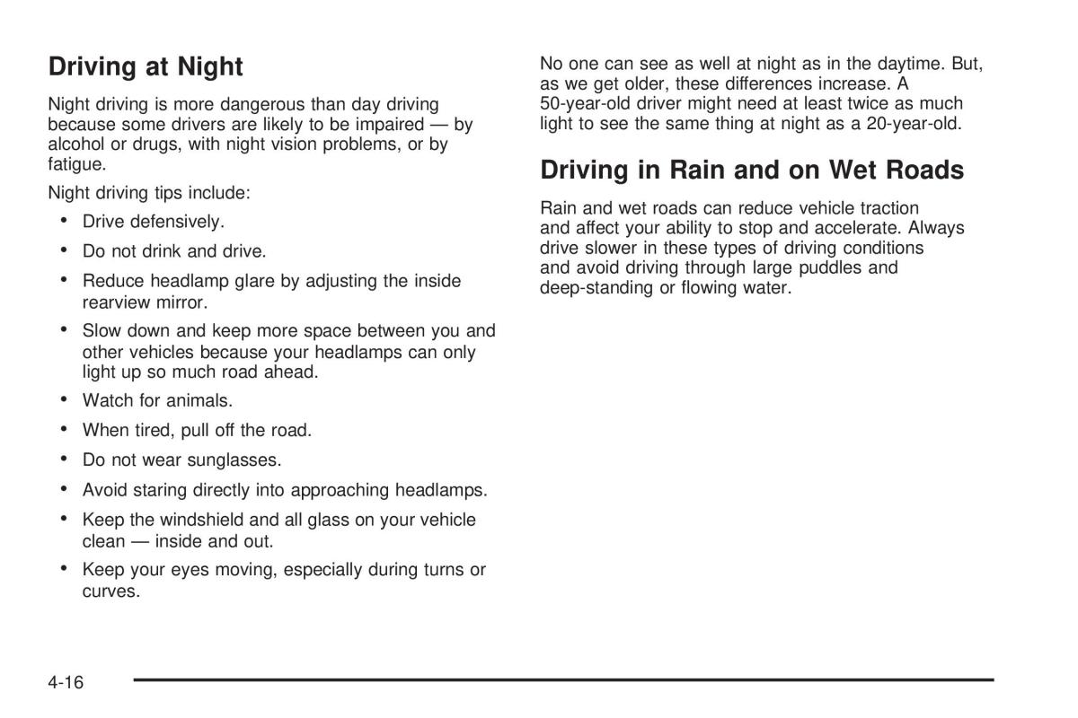 Chevrolet Corvette C5 owners manual / page 260