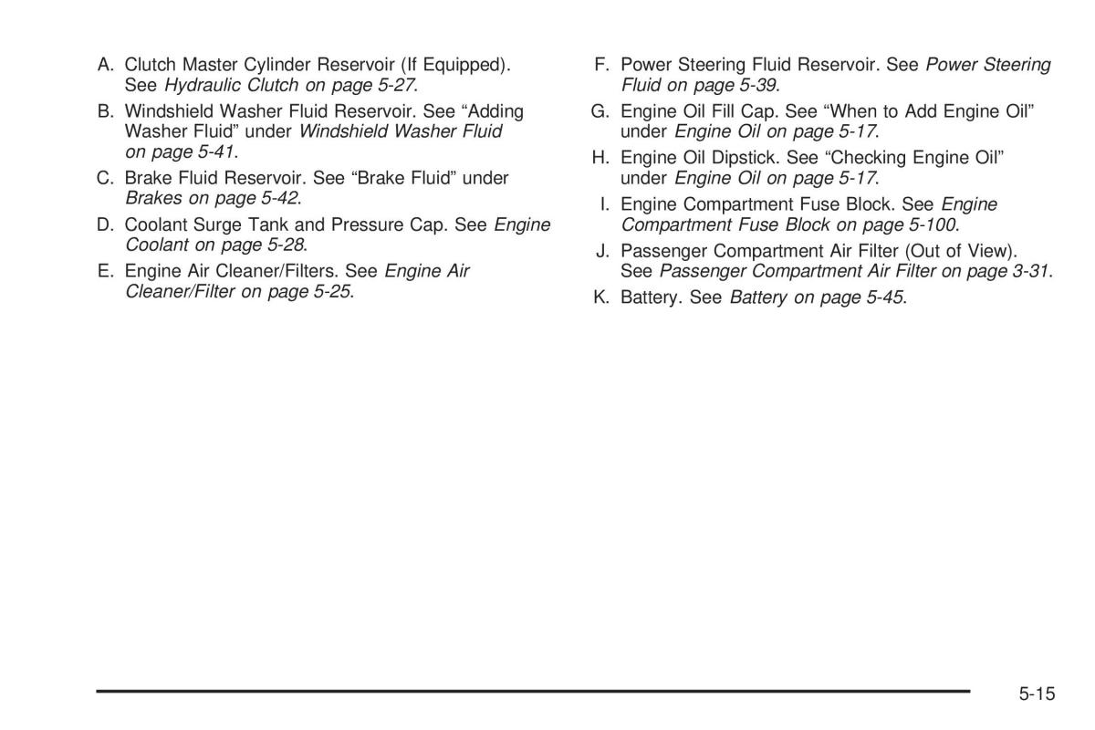 Chevrolet Corvette C5 owners manual / page 289