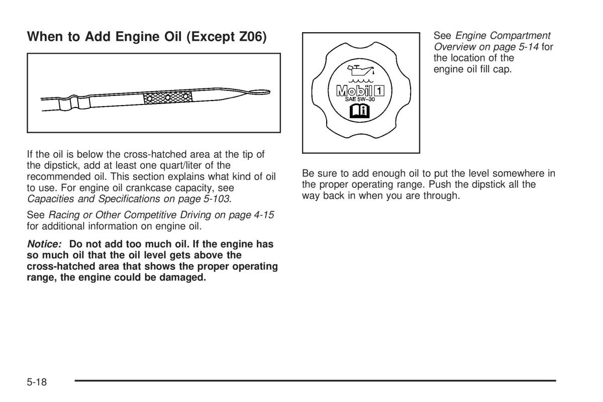 Chevrolet Corvette C5 owners manual / page 292