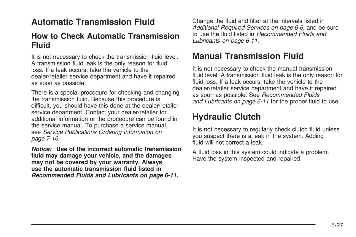 Chevrolet Corvette C5 owners manual / page 301