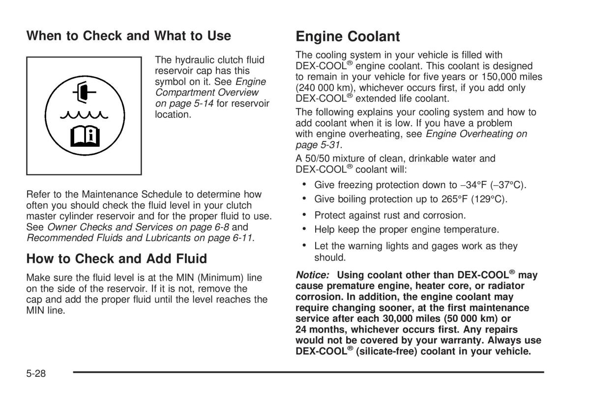 Chevrolet Corvette C5 owners manual / page 302