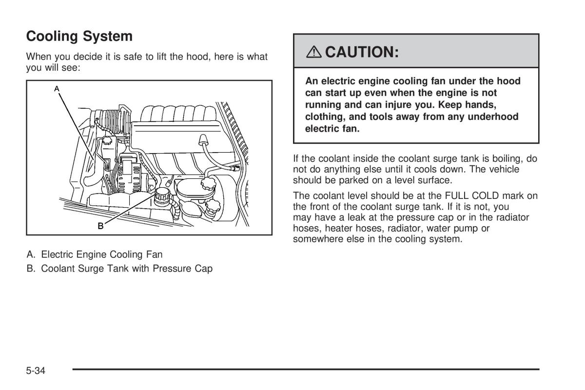 Chevrolet Corvette C5 owners manual / page 308