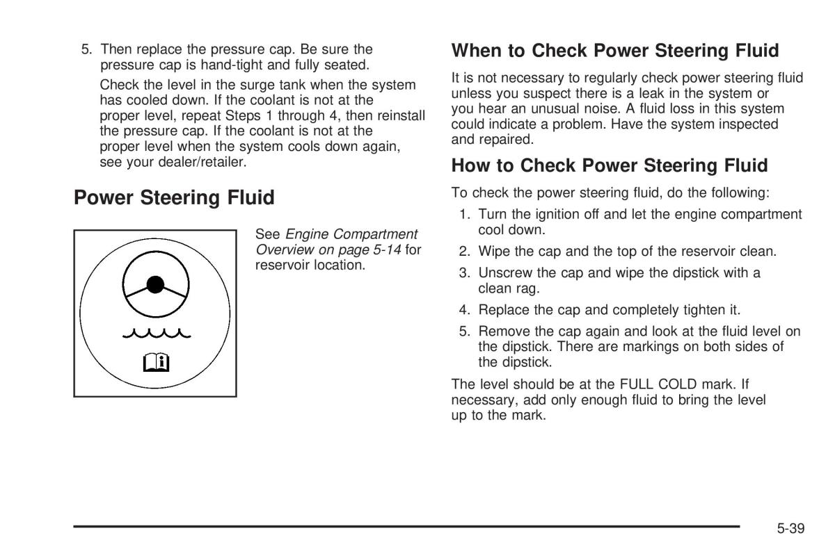 Chevrolet Corvette C5 owners manual / page 313