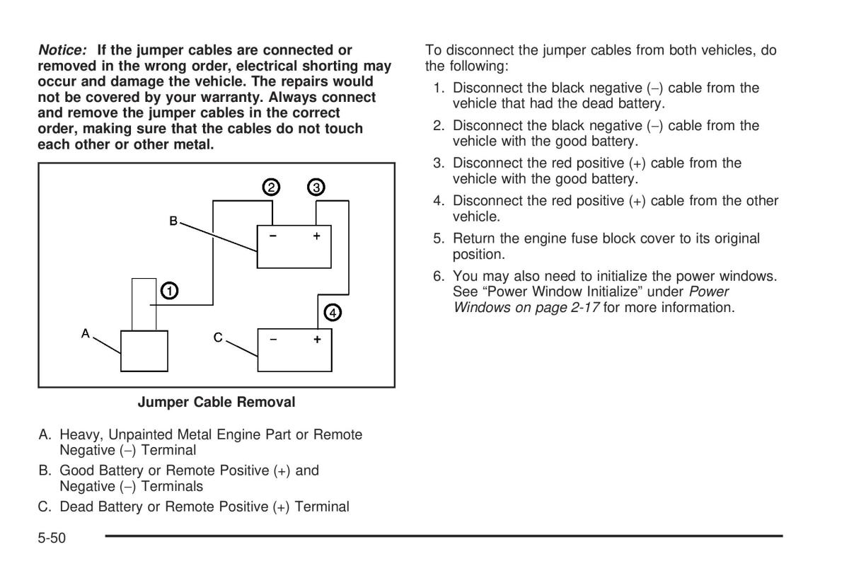 Chevrolet Corvette C5 owners manual / page 324