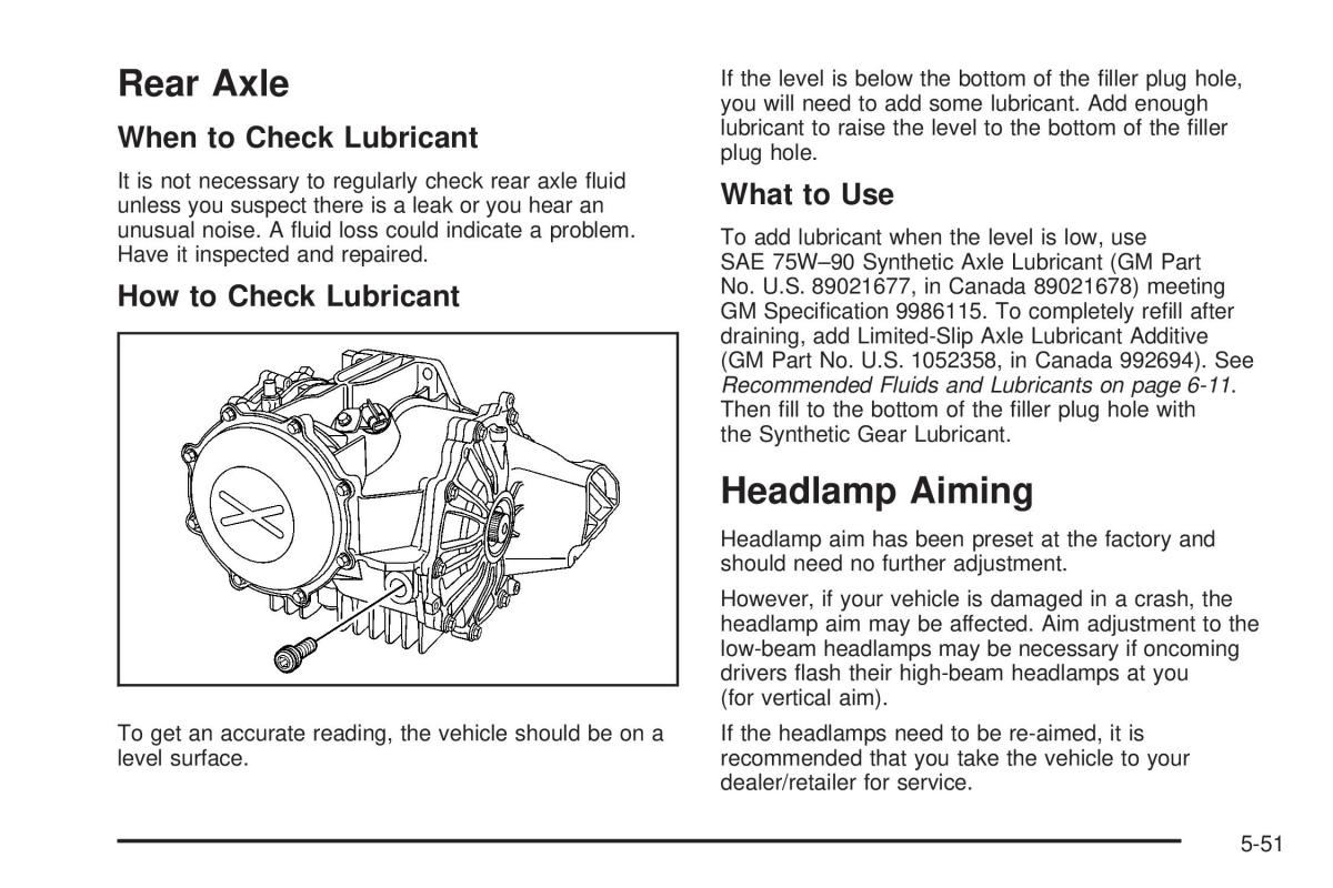 Chevrolet Corvette C5 owners manual / page 325