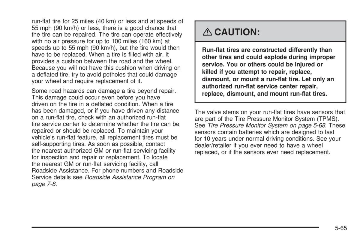 Chevrolet Corvette C5 owners manual / page 339