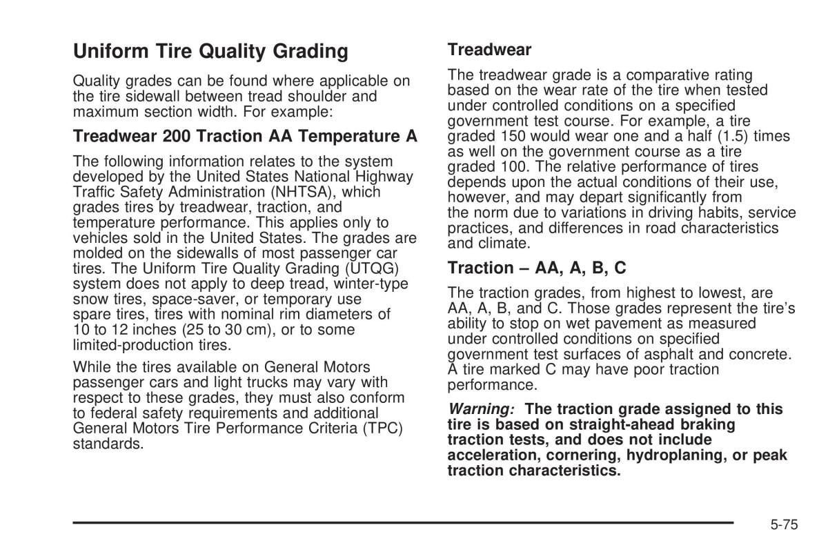 Chevrolet Corvette C5 owners manual / page 349