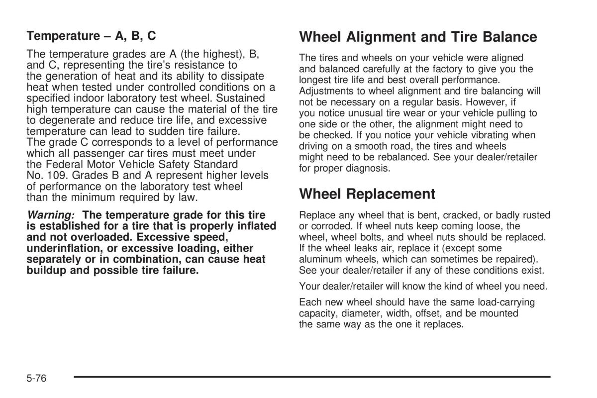 Chevrolet Corvette C5 owners manual / page 350