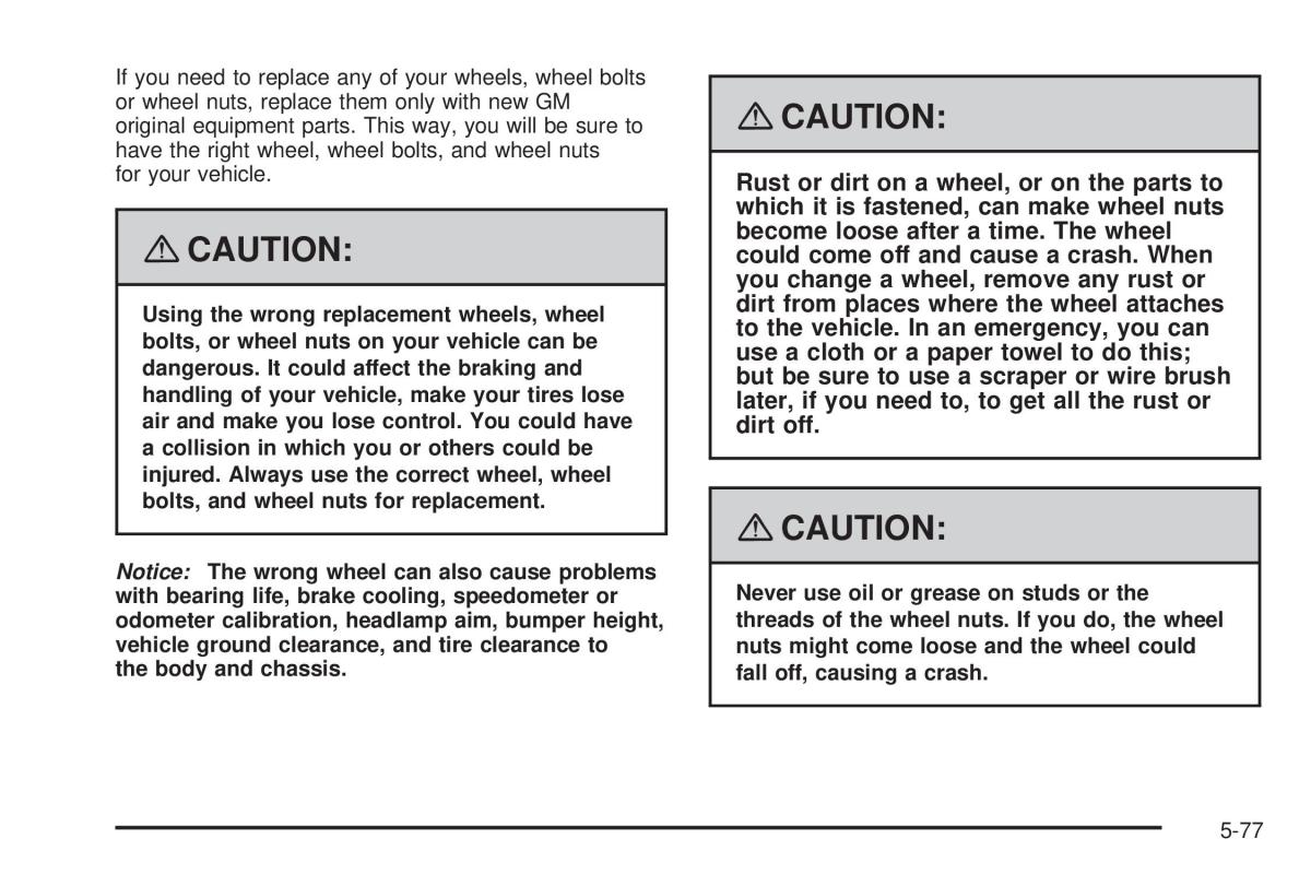 Chevrolet Corvette C5 owners manual / page 351