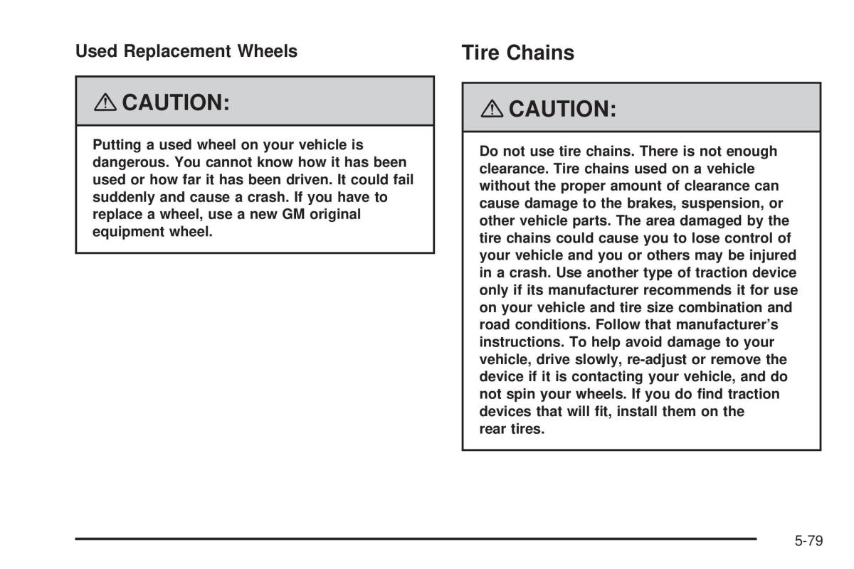 Chevrolet Corvette C5 owners manual / page 353