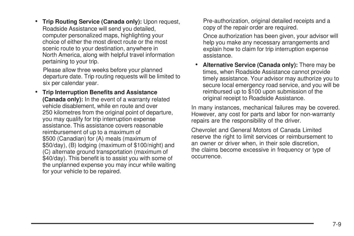 Chevrolet Corvette C5 owners manual / page 405