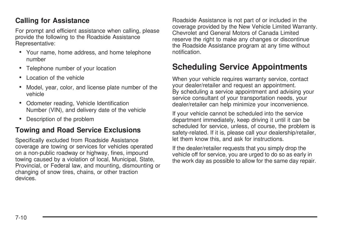 Chevrolet Corvette C5 owners manual / page 406