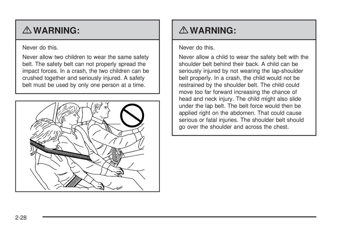 Chevrolet Corvette C6 owners manual / page 60