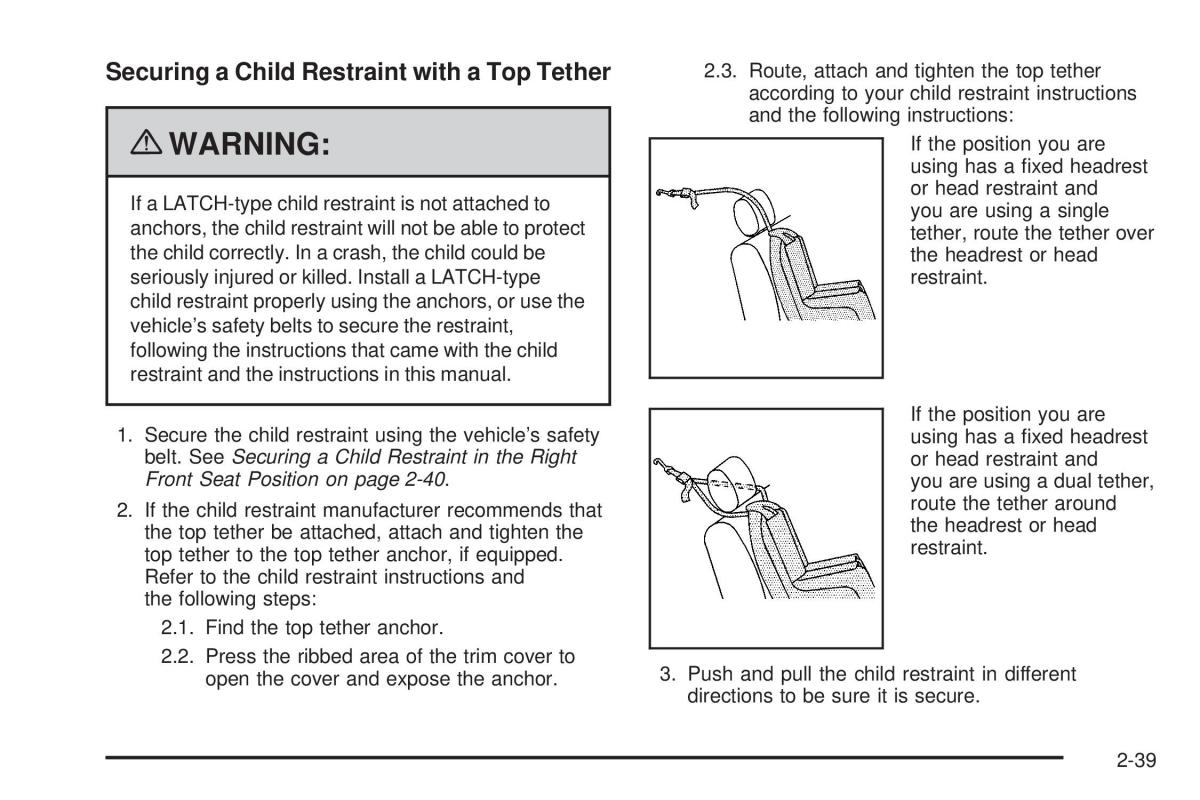 Chevrolet Corvette C6 owners manual / page 71