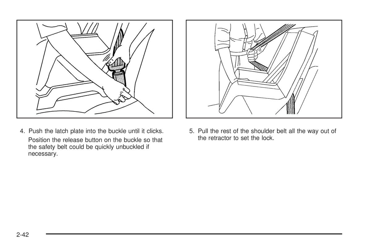 Chevrolet Corvette C6 owners manual / page 74