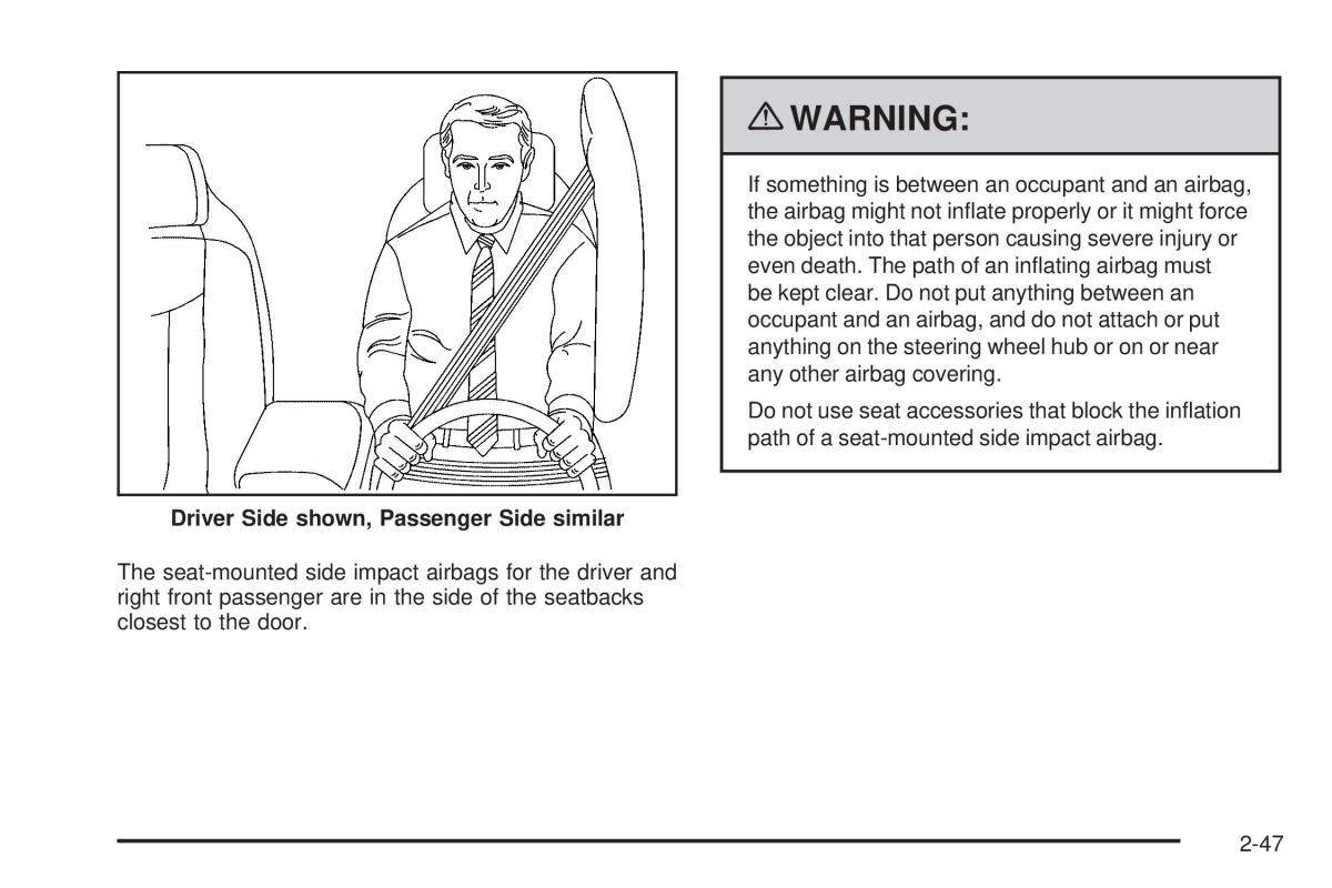 Chevrolet Corvette C6 owners manual / page 79