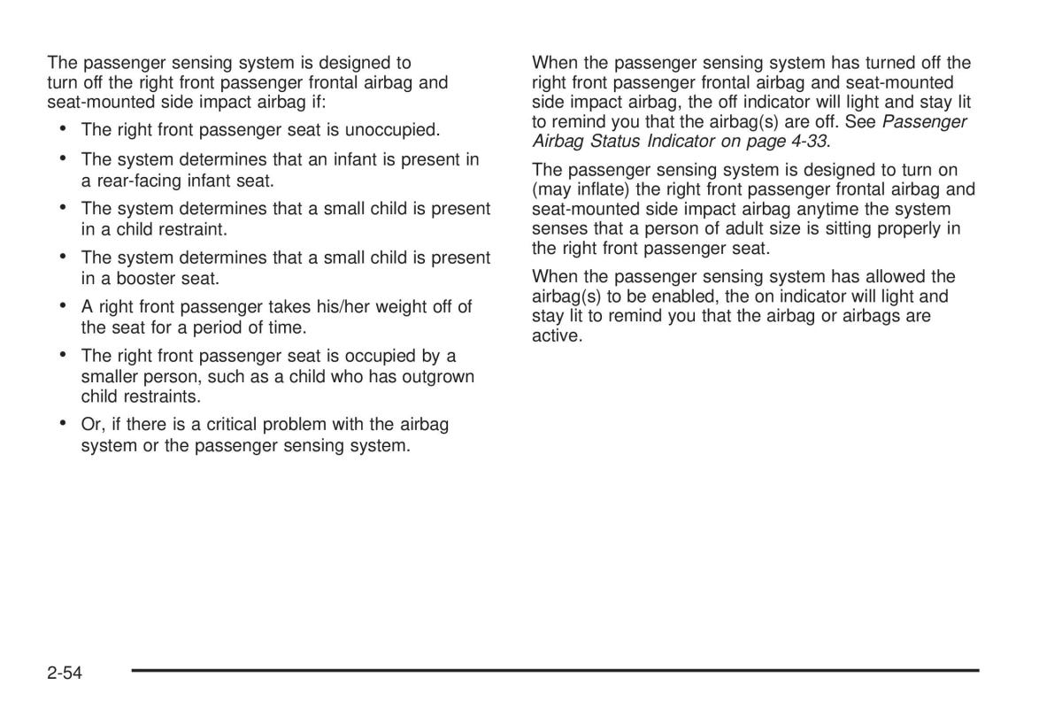 Chevrolet Corvette C6 owners manual / page 86