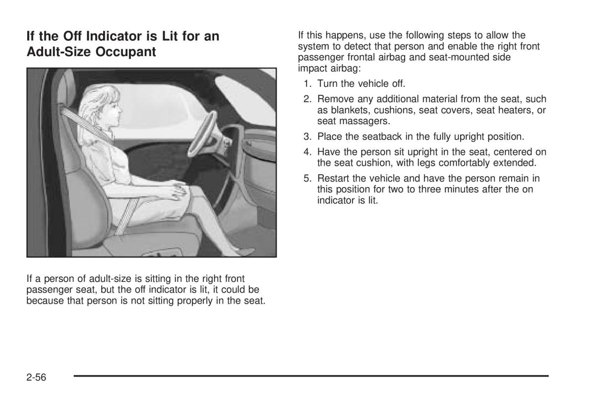 Chevrolet Corvette C6 owners manual / page 88