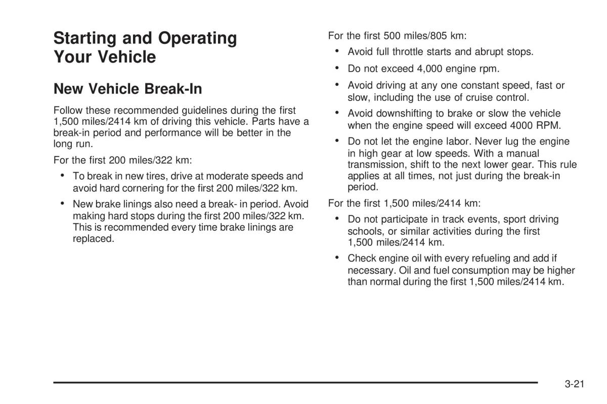 Chevrolet Corvette C6 owners manual / page 115