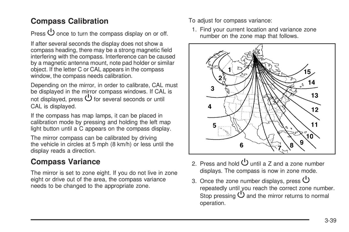 Chevrolet Corvette C6 owners manual / page 133