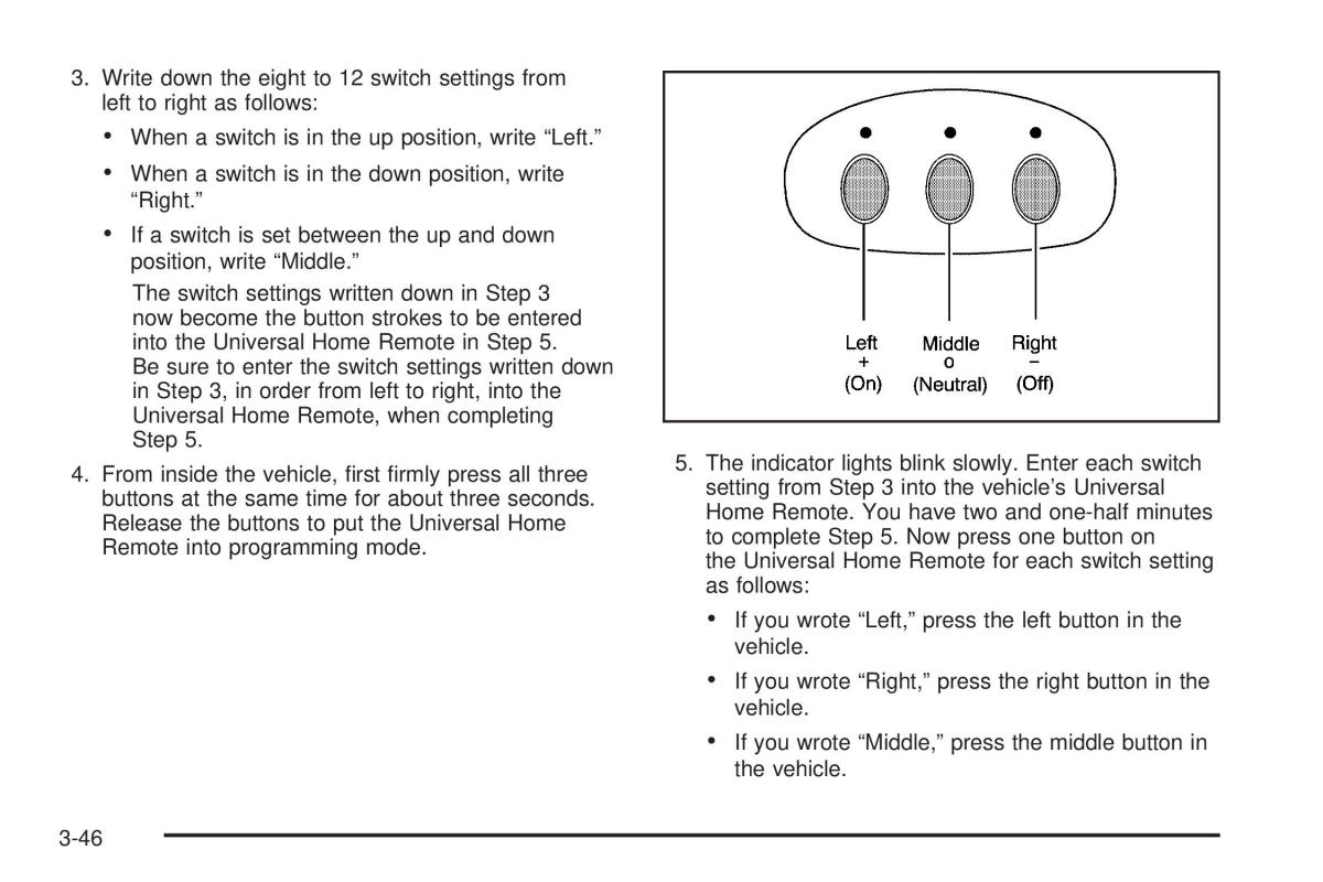 Chevrolet Corvette C6 owners manual / page 140