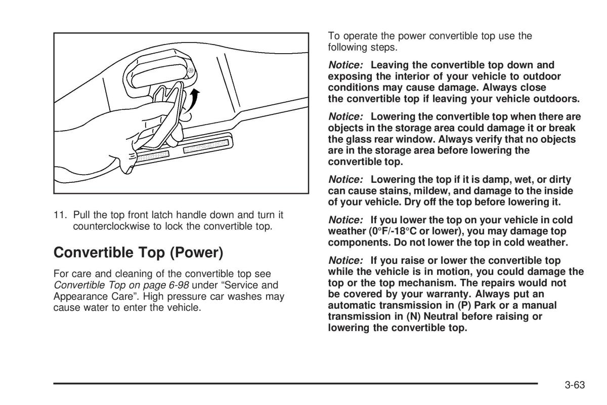 Chevrolet Corvette C6 owners manual / page 157