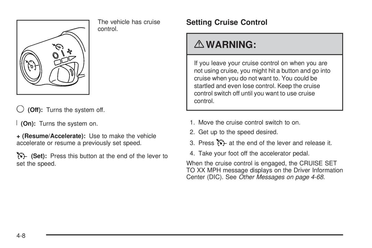 Chevrolet Corvette C6 owners manual / page 170