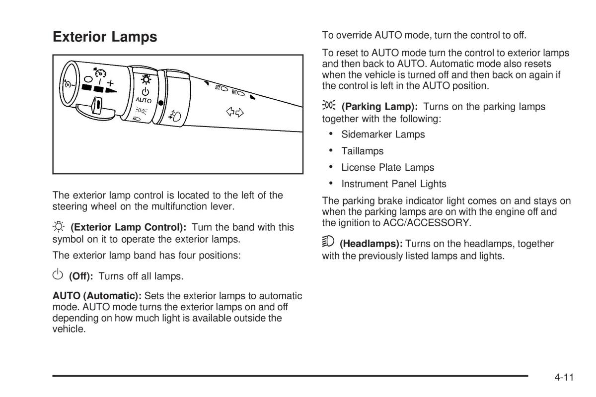 Chevrolet Corvette C6 owners manual / page 173