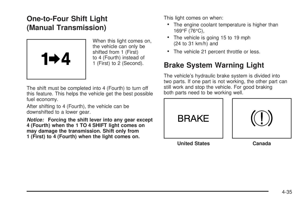 Chevrolet Corvette C6 owners manual / page 197