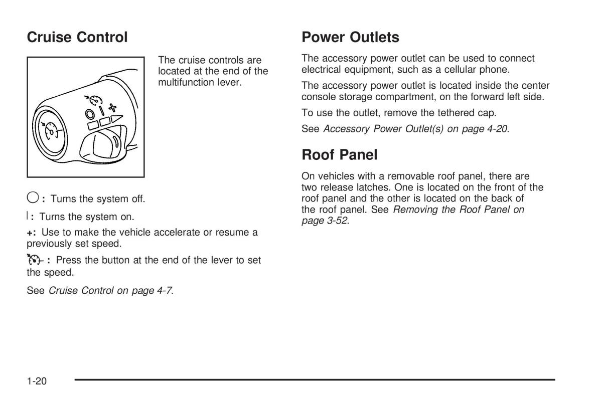 Chevrolet Corvette C6 owners manual / page 26