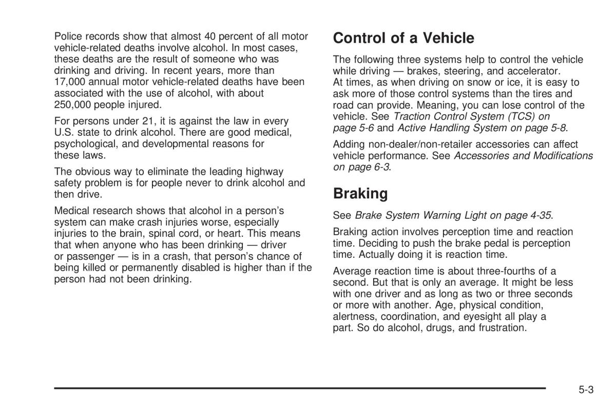 Chevrolet Corvette C6 owners manual / page 271