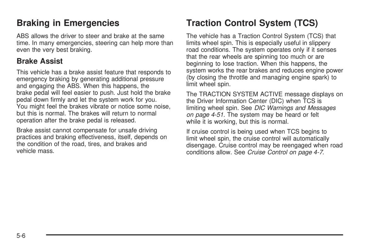 Chevrolet Corvette C6 owners manual / page 274