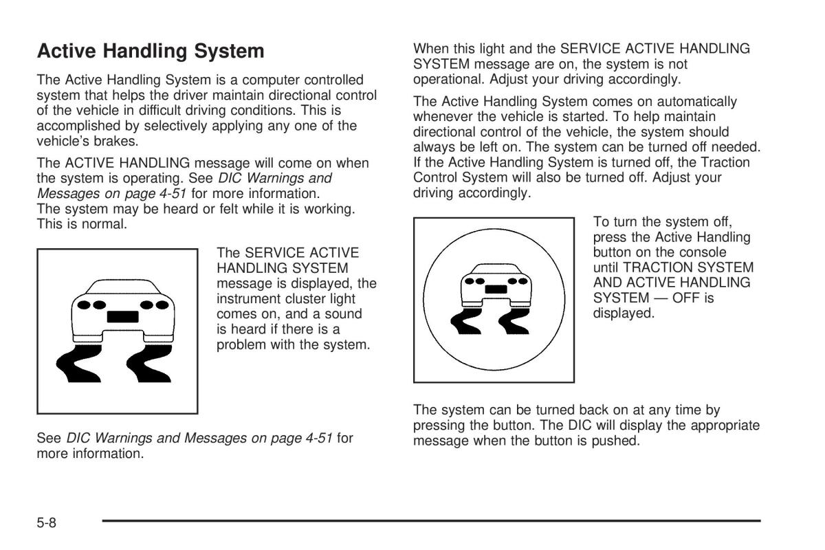 Chevrolet Corvette C6 owners manual / page 276