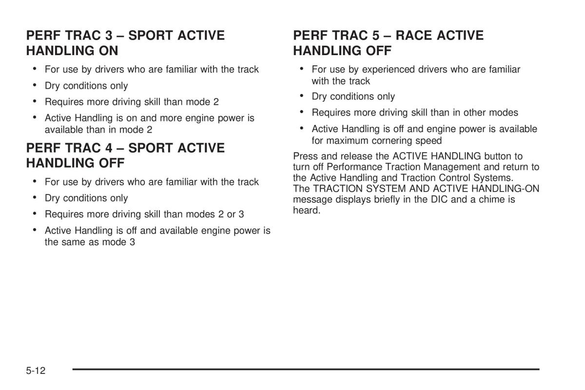 Chevrolet Corvette C6 owners manual / page 280