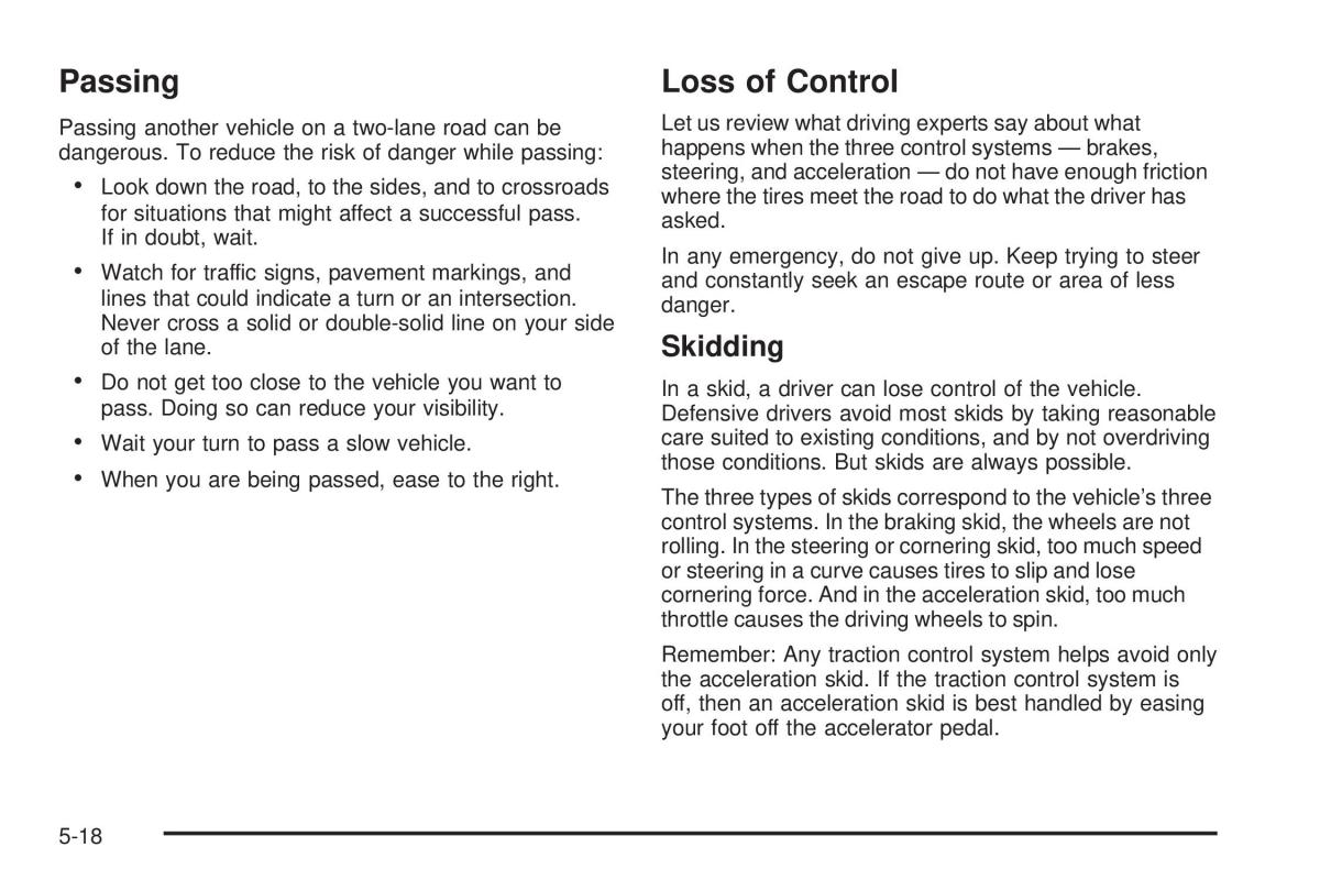 Chevrolet Corvette C6 owners manual / page 286