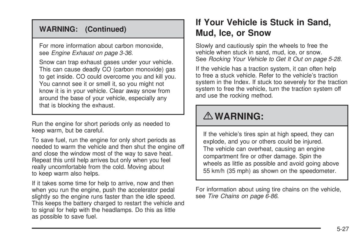 Chevrolet Corvette C6 owners manual / page 295