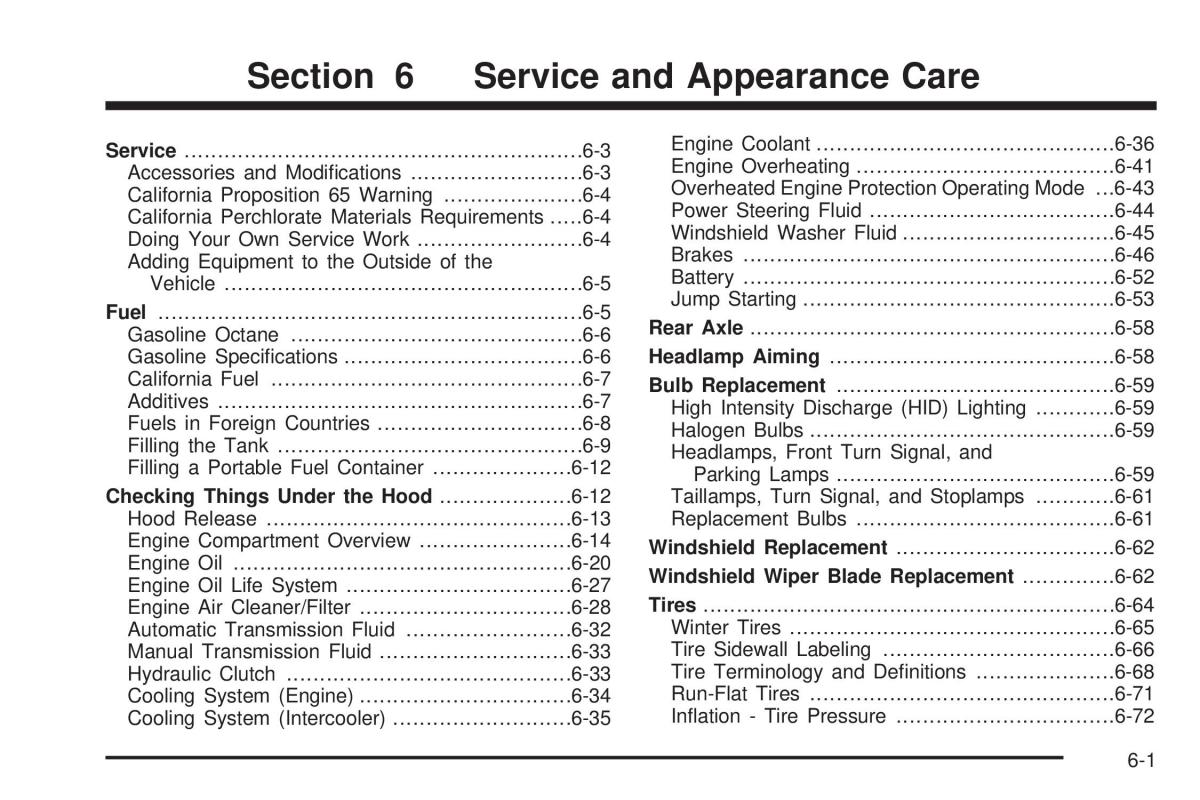 Chevrolet Corvette C6 owners manual / page 303