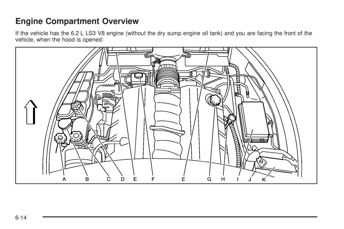 Chevrolet Corvette C6 owners manual / page 316