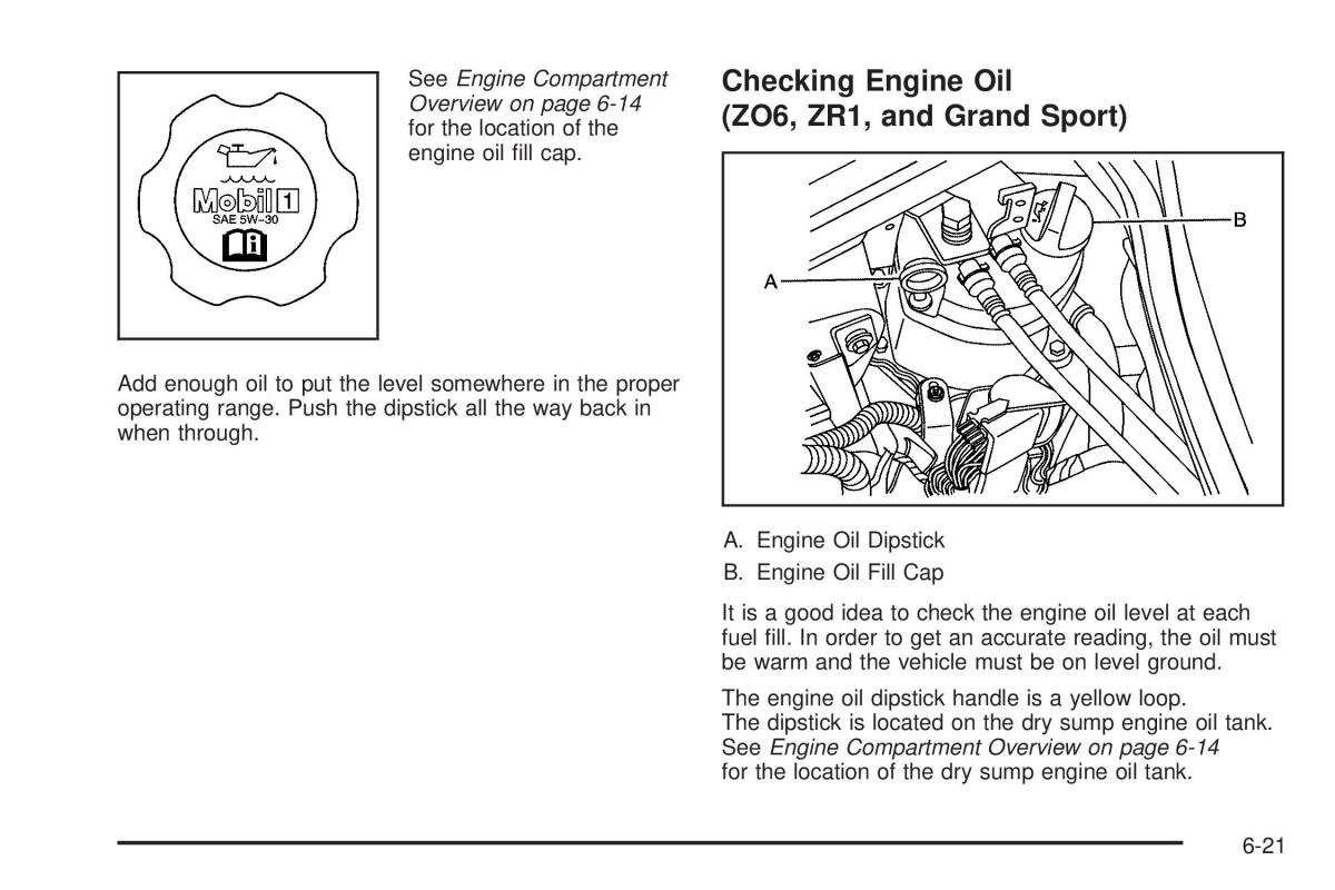 Chevrolet Corvette C6 owners manual / page 323