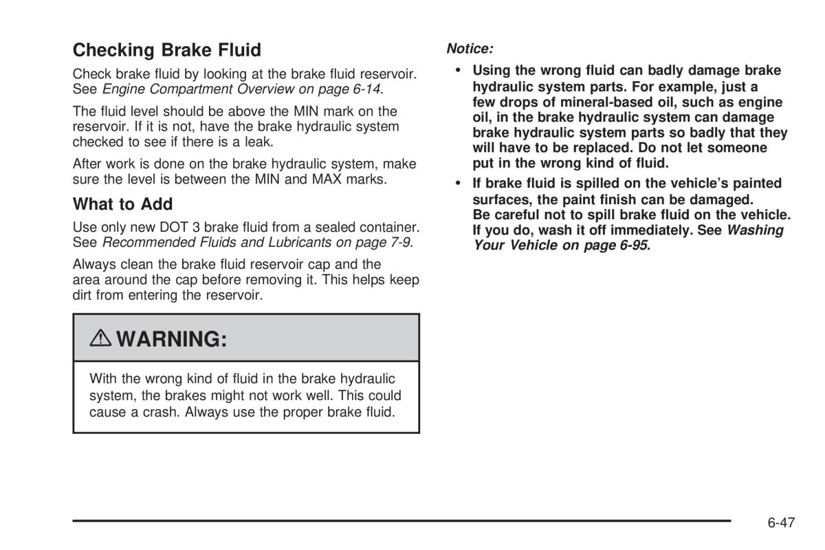 Chevrolet Corvette C6 owners manual / page 349