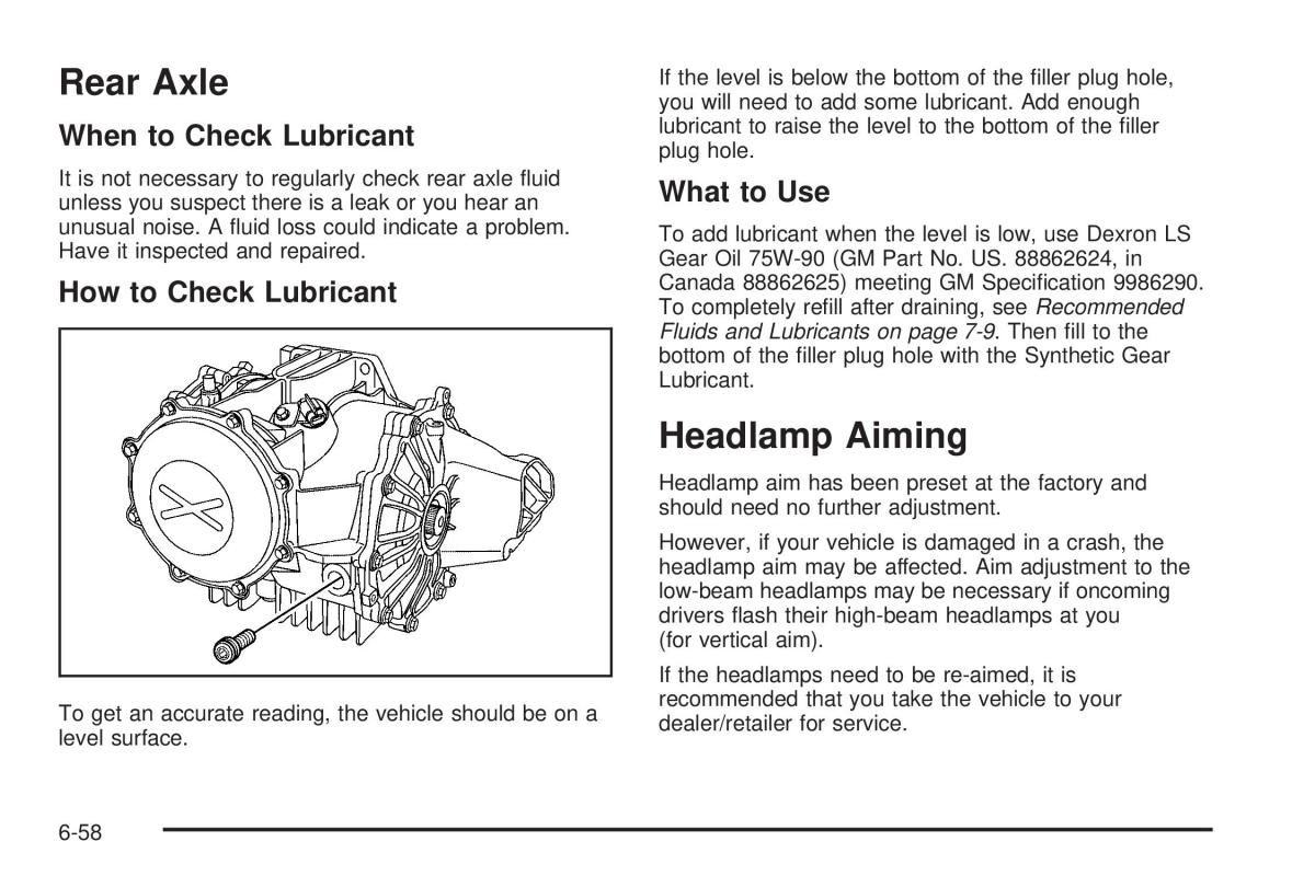 Chevrolet Corvette C6 owners manual / page 360