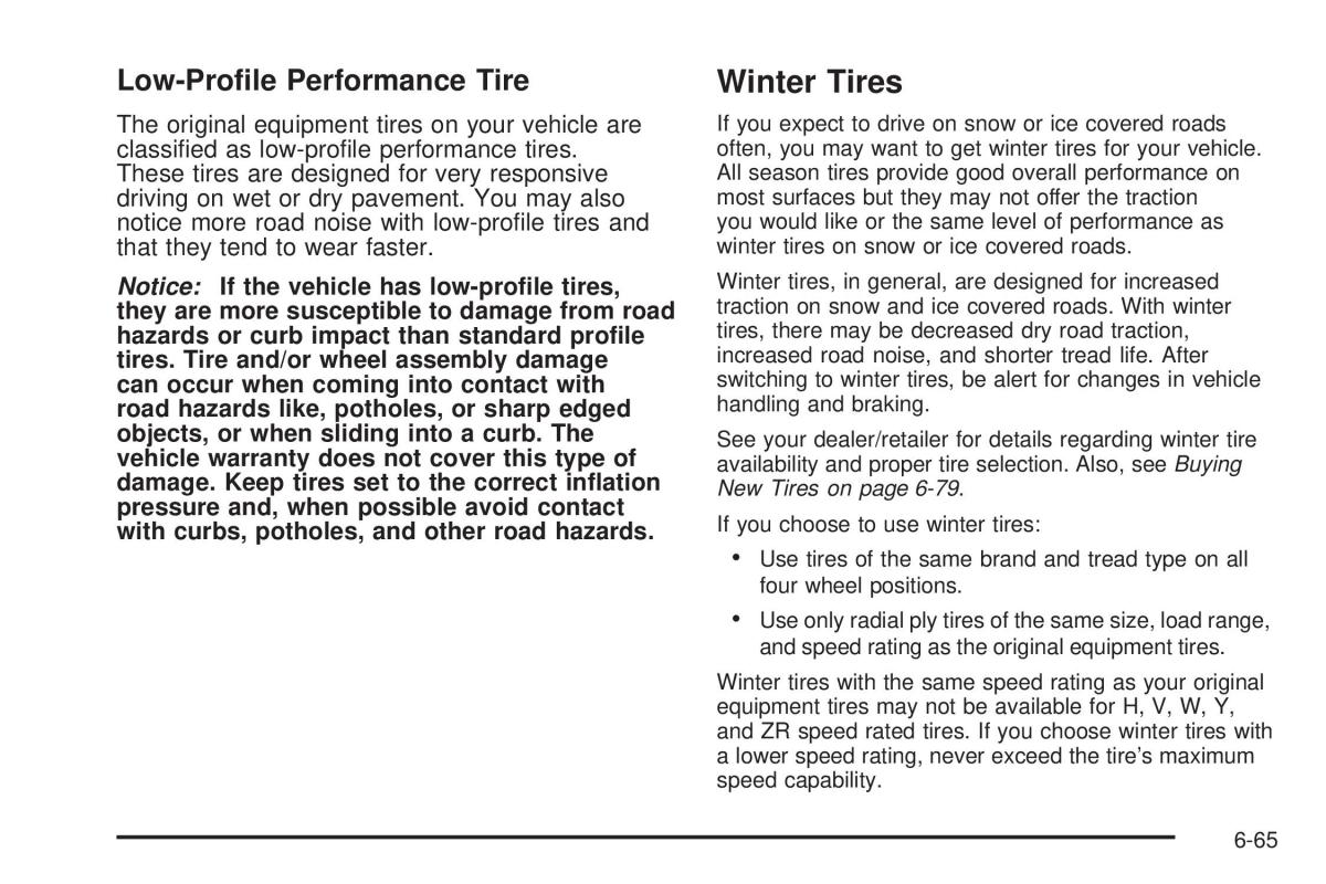 Chevrolet Corvette C6 owners manual / page 367