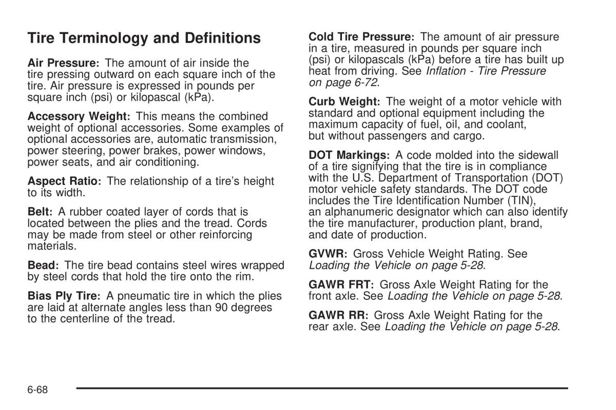 Chevrolet Corvette C6 owners manual / page 370