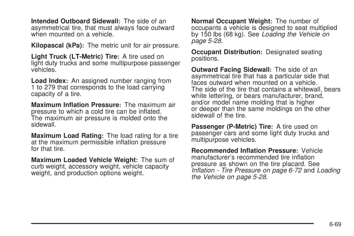 Chevrolet Corvette C6 owners manual / page 371