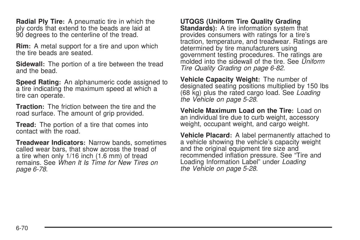 Chevrolet Corvette C6 owners manual / page 372