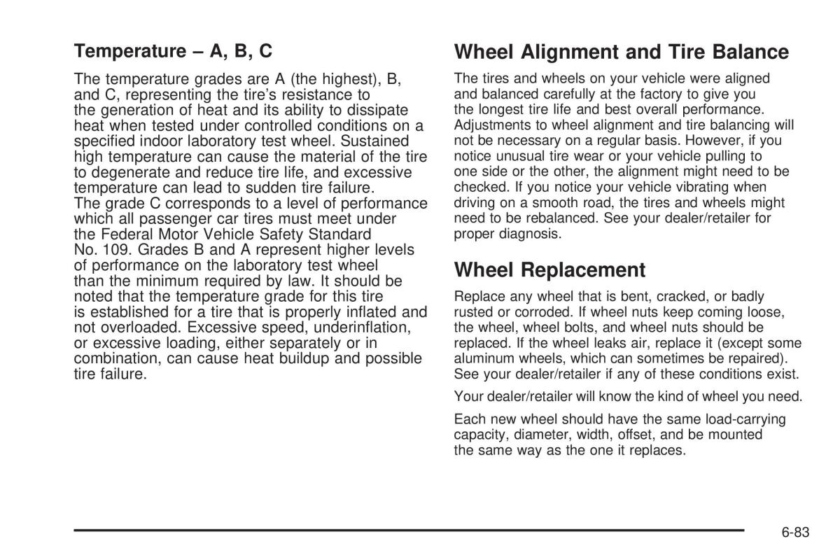 Chevrolet Corvette C6 owners manual / page 385