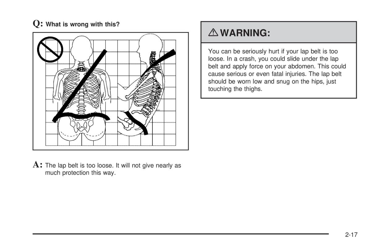 Chevrolet Corvette C6 owners manual / page 49